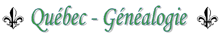 Québec Généalogie
